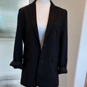 Classic Black Women’s Oversized Blazer